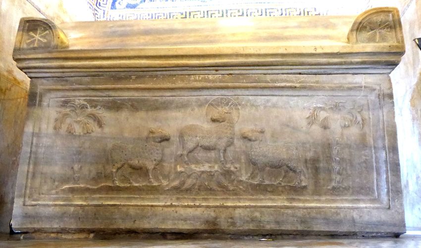 sarcophage Mausolée de GALLA PLACIDIA