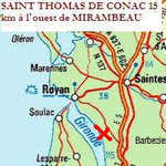 SAINT THOMAS DE CONAC 15 km à l'ouest de MIRAMBEAU